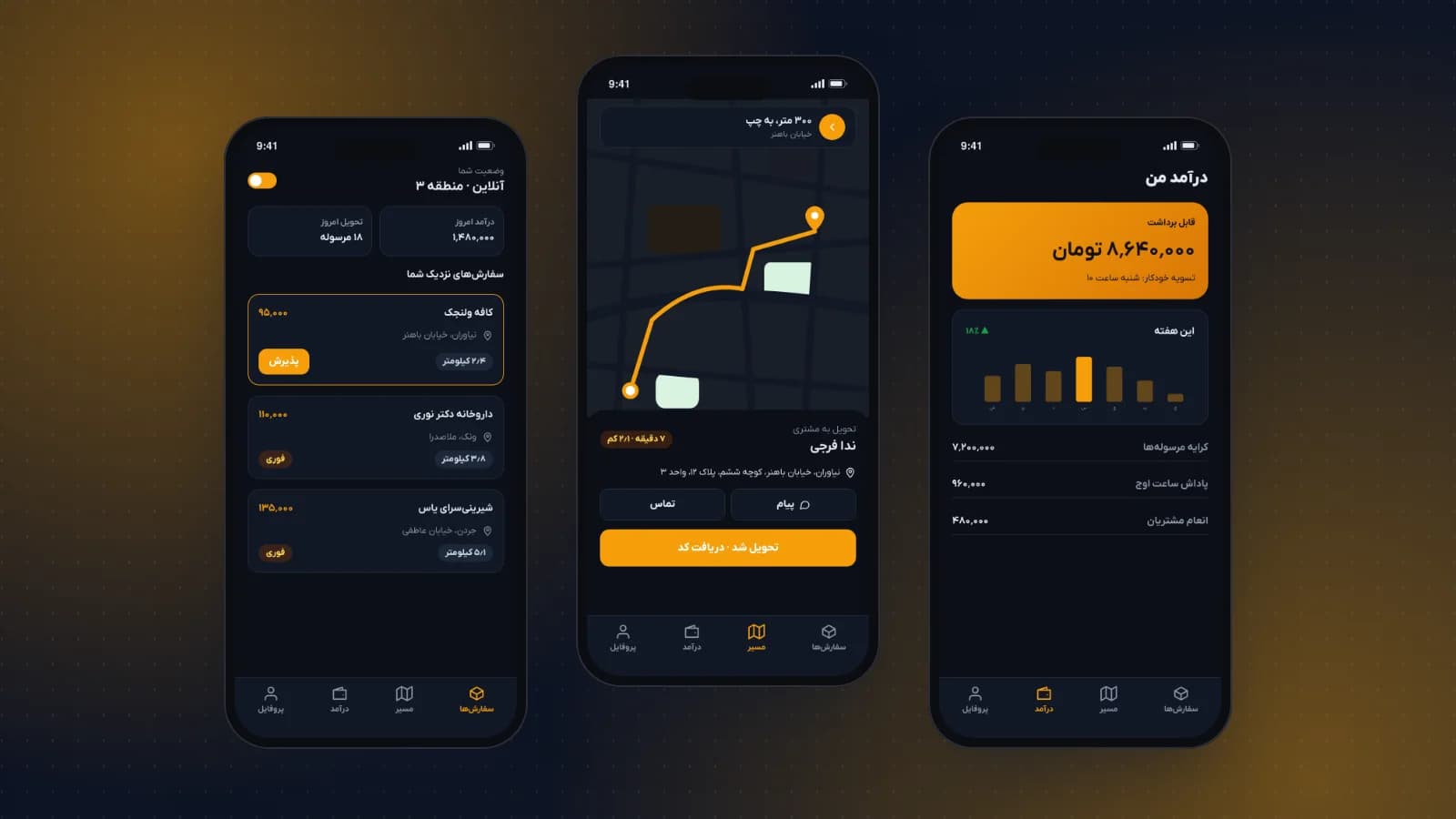 پیک‌رو؛ پلتفرم مدیریت ناوگان و ارسال شهری — تصویر 2